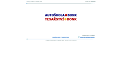 Desktop Screenshot of bonk.cz