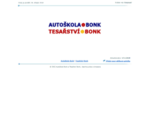 Tablet Screenshot of bonk.cz