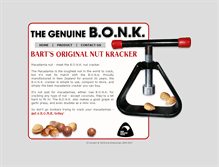 Tablet Screenshot of bonk.co.nz