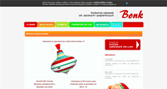 Desktop Screenshot of bonk.com.pl